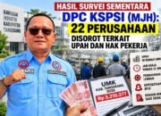Hasil Survei Sementara DPC KSPSI (MJH): 22 Perusahaan Disorot Terkait Upah dan Hak Pekerja