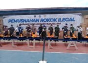 Perkuat Pengawasan Dan Pemberantasan Rokok Ilegal, Bea Cukai Sibolga Musnahkan 4,3 Juta Barang Rokok Hasil Penindakan