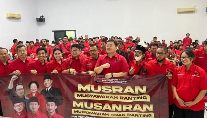 Mesin Politik Mulai Dipanaskan, PDI Perjuangan Tangerang Perkuat Struktur Dapil VI Menuju 2029