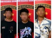 Curi Motor di Depan Toko Roti Lubuk Pakam, 3 Pelaku Diciduk Tim URC Polresta Deli Serdang di Karo