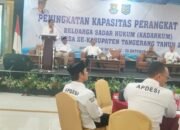 Bupati Tangerang Buka Kegiatan Keluarga Sadar Hukum Pada Peningkatan Kapasitas Perangkat Desa Se-Kabupaten Tangerang Tahun 2026