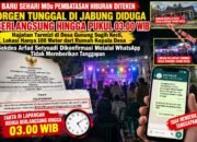 Baru Sehari MoU Pembatasan Hiburan Diteken, Orgen Tunggal Hajatan Tarmizi di Jabung Diduga Berlangsung hingga Pukul 03.00 WIB, Sekdes Bungkam